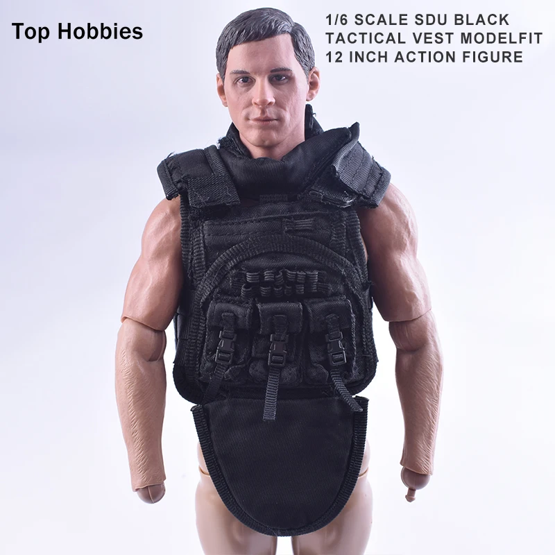 

1:6 scale accessories for doll clothesDragon DML Male Vest Model SDU Bk Tactical Special Forces Toy F 12" Soldier Action Figure