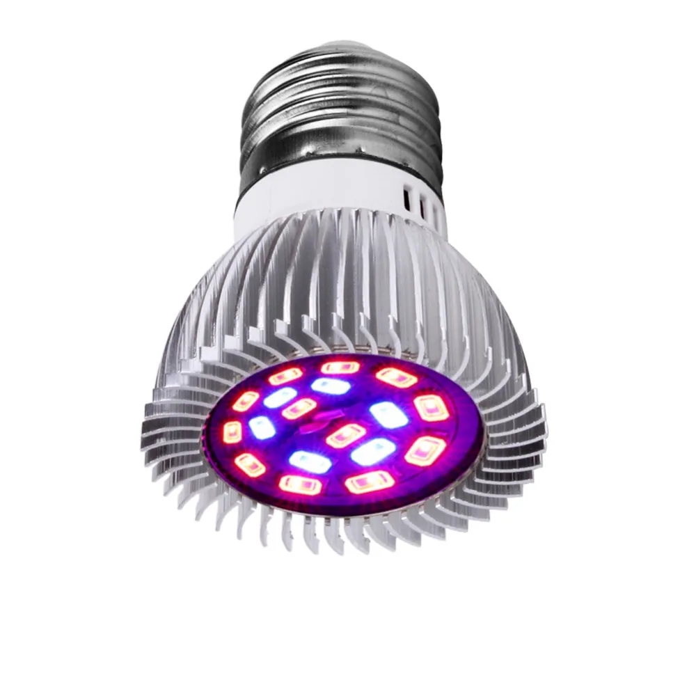 E27 E14 cfl светодиодный светильник полного спектра для выращивания растений MR16 GU10