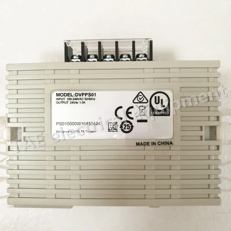 1 шт. блок питания DVPPS01 24VDC 24 V DC Din Mount DVP-PS01