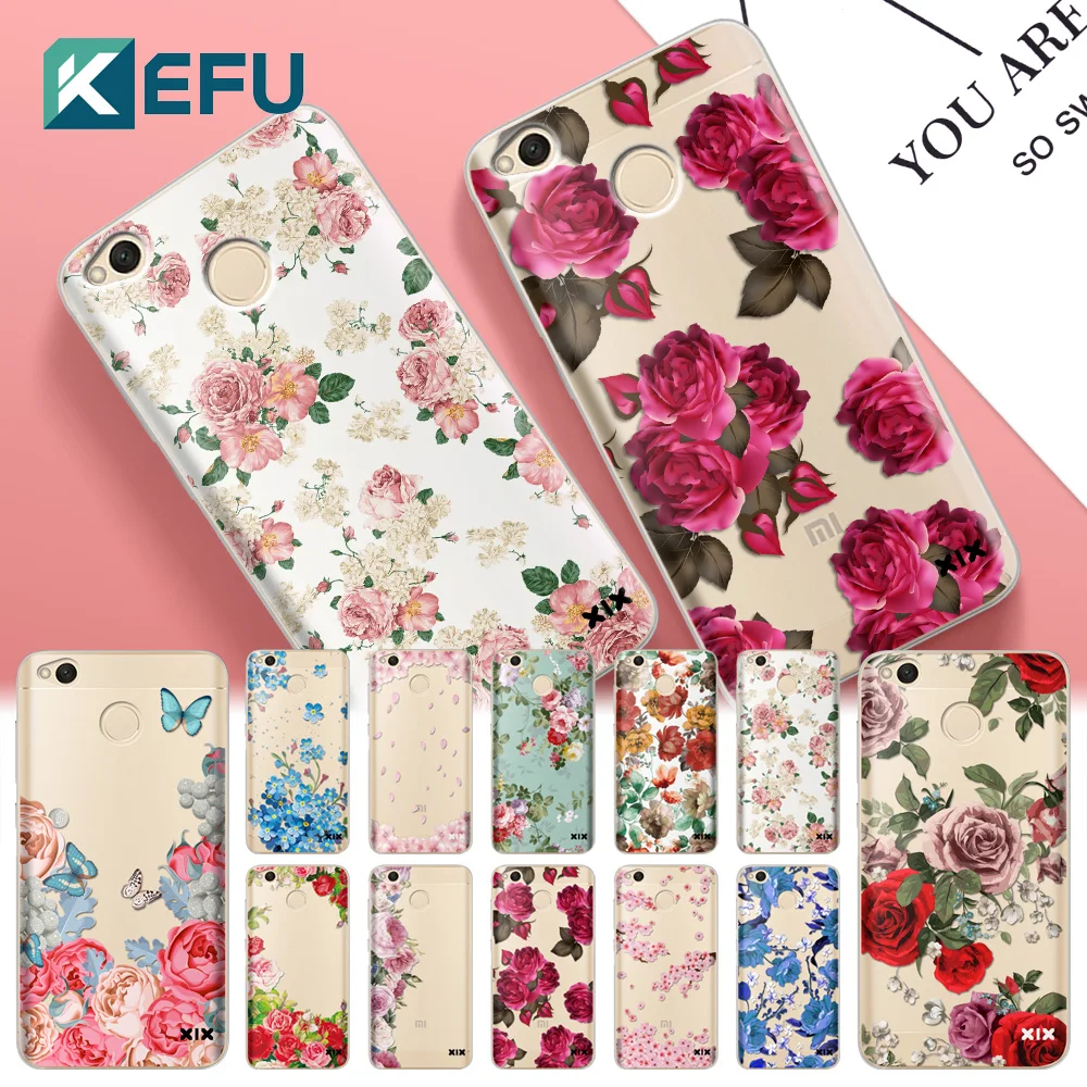 

Soft Silicone TPU Case for Xiaomi Mi5 Mi 6 Rose Flowers Back Cover for Xiaomi Mi A1 case 2017 New Arrivals for Xiaomi Mi6 Case