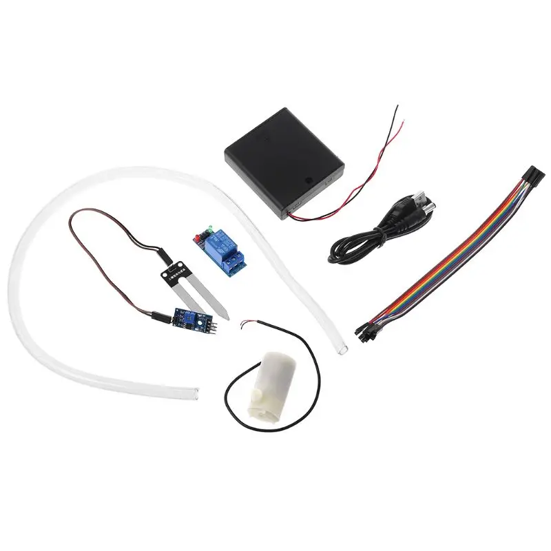 Автоматический оросительный модуль DIY Kit детектор влажности почвы Автоматический водяной оросительный насос