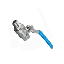 1-1/" BSP Male x 1-1/2" BSP Female Thread 304 из нержавеющей стали 2 шт. шаровой клапан для воды, нефтяного газа