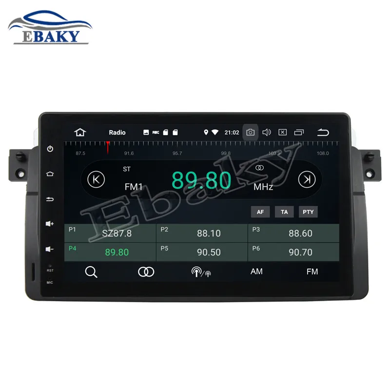 Flash Deal NaviTopia 9inch 4GB RAM 64GB ROM Octa Core Android 9.0 Car DVD Radio for BMW E46/M3(1998-2005) with GPS/WIFI/Bluetooth 16