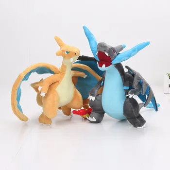 

2 Styles Charizard Plush Dolls Mega evolution XY Charizard Plush Soft Stuffed Animals Toys For Kids Gifts