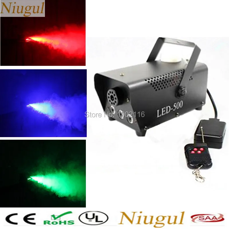 

Niugul 500W LED Fog Machine/Wireless Controlr LED Smoke Machine/500W LED Fogger/Professional DJ Lighting Equipment Light Effects