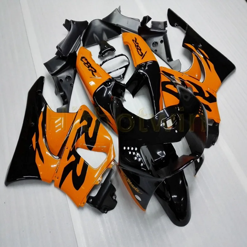 N Пользовательские мотоциклетные Клобук Для HONDA CBR900RR 1994 1995 1996 1997 CBR893RR ABS пластиковые Обтекатели+ Botls+ желтый - Цвет: N