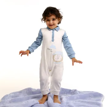 

ebebek Baby Corner Sleepy Lion Snaps Boy Long Sleeve Romper