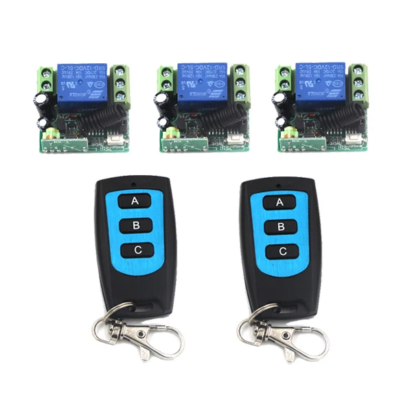 MITI 12V 1CH 10A Wireless Remote Control DC Light Switch System Lamp