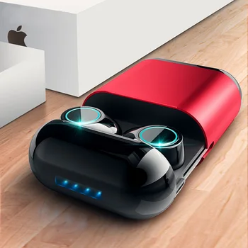 

Original S7 Bluetooth TWS Earbuds Wireless Bluetooth Earphone Stereo Headset Bluetooth Earphone With Mic Charging Box for mifo