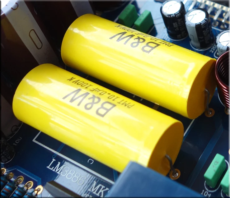 LM3886 параллельно усилитель доска(комплект) 68 Вт+ 68 Вт классика AMP совета Omron Реле ALPS горшок