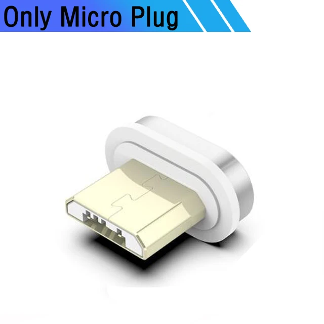 Новейший Быстрый зарядный кабель Qc 3,0 90 градусов Магнитный Micro Usb type C для быстрой зарядки huawei Xiaomi samsung Realme X X2 5 Pro - Color: Only Micro Plug