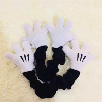 

1pieces/lot plush mouse doll toy cartoon hand The curtain buckle bound elastic Children's home curtain decoration