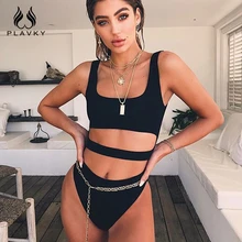 PLAVKY, сексуальный, с вырезами, бандаж, трикини, купальник, боди, монокини, с высокой талией, бразильский купальник, для женщин, сдельный купальник