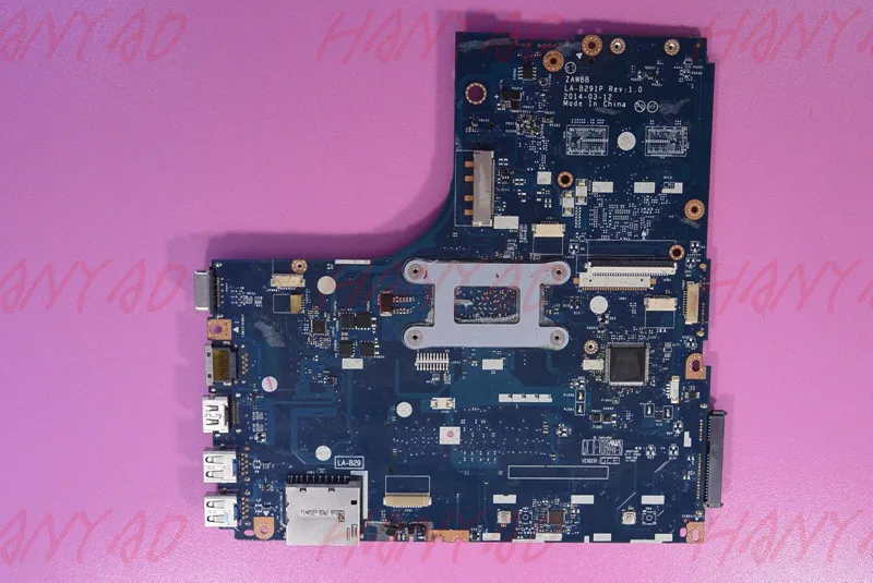 ZAWBABB LA-B291P For Thinkpad B50-45 Laptop Motherboard 5B20F86192 With EM6010 E1-6010 CPU MB 100% Tested Fast Ship ZAWBABB LA-B291P For Thinkpad B50-45 Laptop Motherboard 5B20F86192 With EM6010 E1-6010 CPU MB 100% Tested Fast Ship