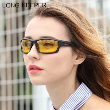 

New Women Men Polarized Sunglasses Night Vision Car Driving At Night Sun Glasses Retro Black Retro Male Eyewear Men Accessories