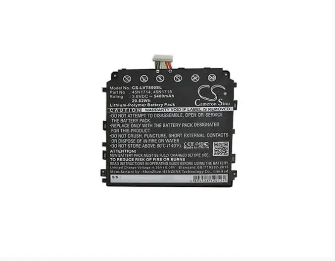 Cameron sino 5400 мА/ч, Батарея для LENOVO Thinkpad 8 планшет 8 45N1714 45N1715 45N1718 45N1719 планшет Батарея
