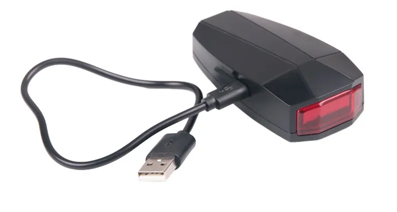Bicycle Rear Light USB Charge Wireless Remote Control Tail Lamp Bike Finder Lantern Horn Siren Warning Anti-theft Alarm Optional