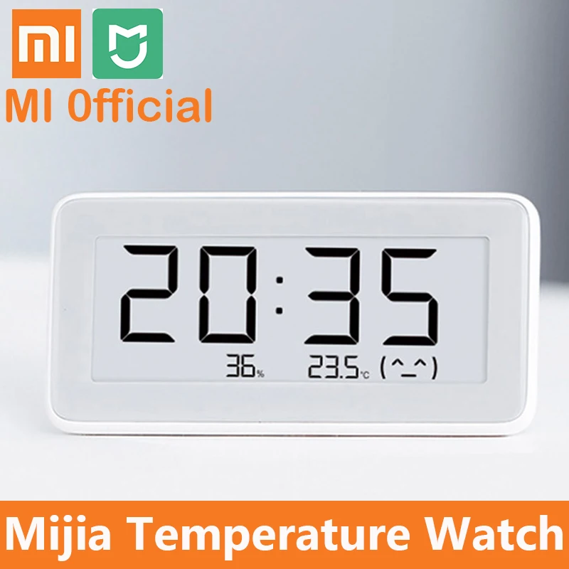 

Xiaomi Mijia bt4.0 Temperature and Humidity Monitor Electronic Sensor Screen Humidity Thermometer for Mihome APP Digital Watch