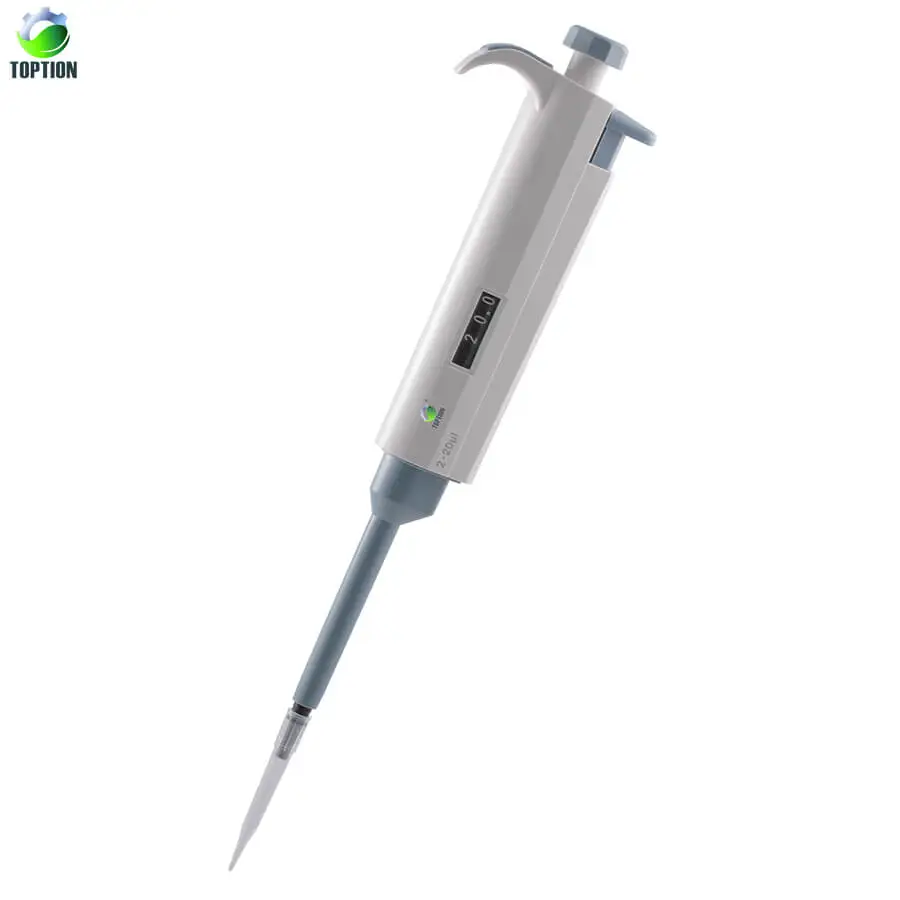 2 20UL Single Channel Adjustable Volume Pipettes, Precision Manual