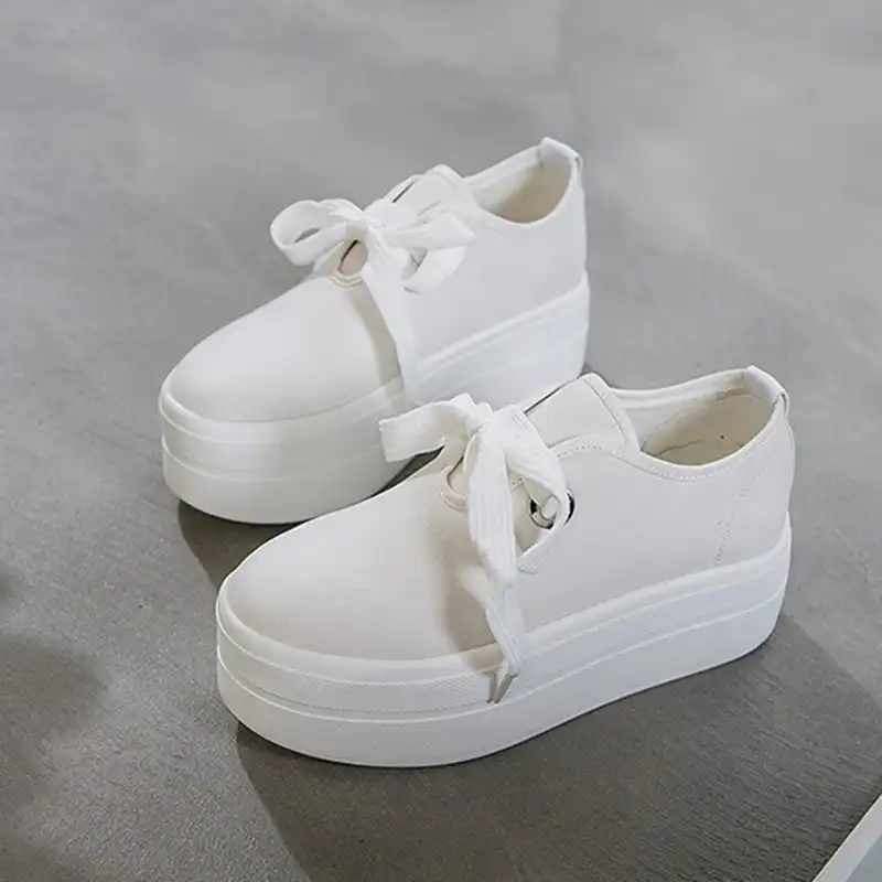 White canvas heels Clearance