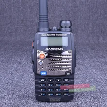 Портативный радиоприемник BaoFeng BF-UV5RA Walkie Talkie Профессиональный 128CH двухстороннее радио 5 Вт VHF& UHF Ручной для охоты радио