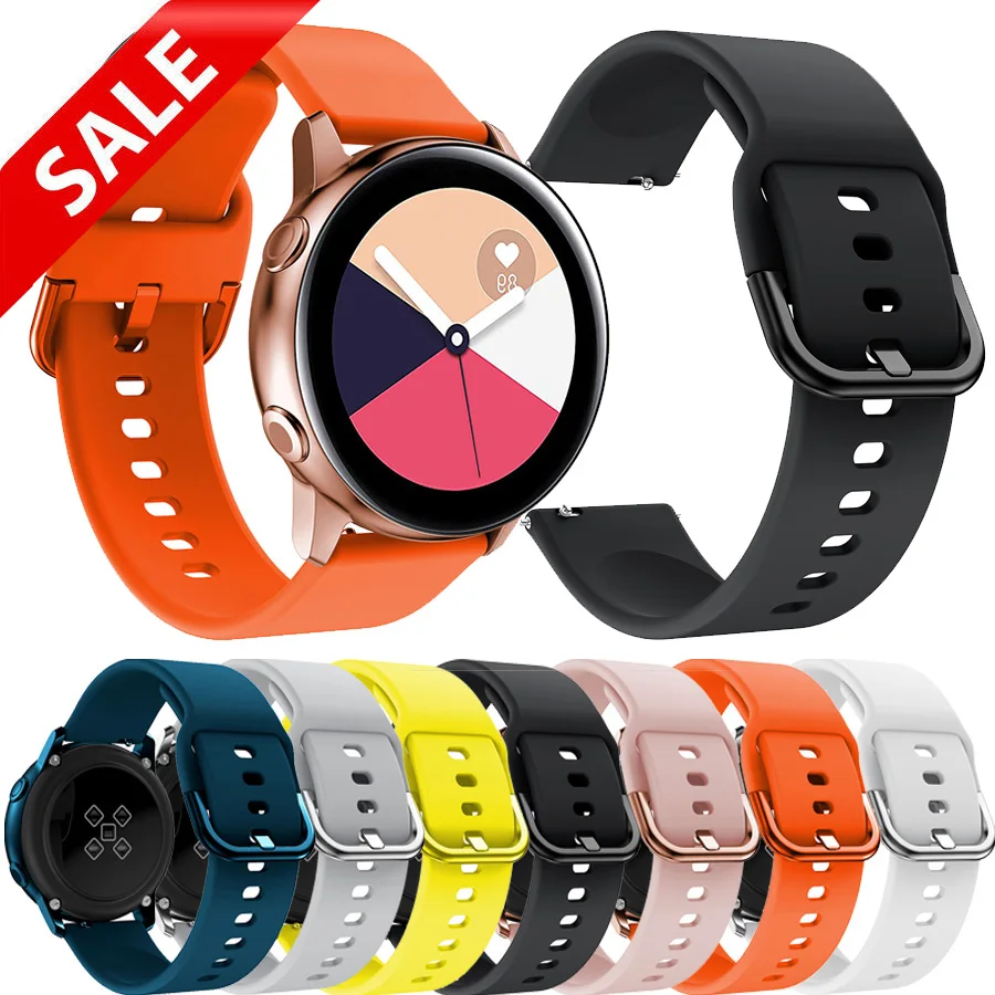 

Replacement Silicone Bracelet Strap Band For Samsung Gear Watch Active / S2 Classic 42mm Watch band Sport bracelet watchband
