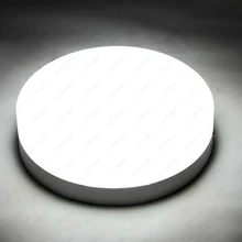 Крытый 6 Вт/12 Вт/18 Вт/24 Вт потолочный светильник акриловый SMD 2835 потолочный светильник ультратонкая лампа круглая форма белая оболочка спальня супер рынок