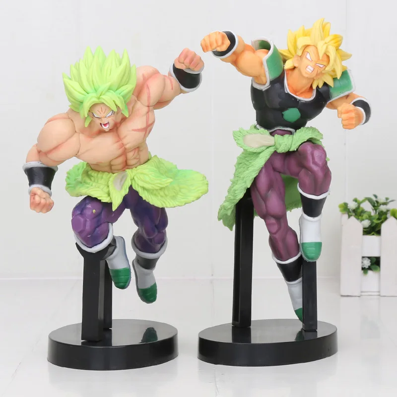 Фигурка Broli супер Потрясающие солдаты персонаж из фильма Broly blue hair Dragon Z gogeta