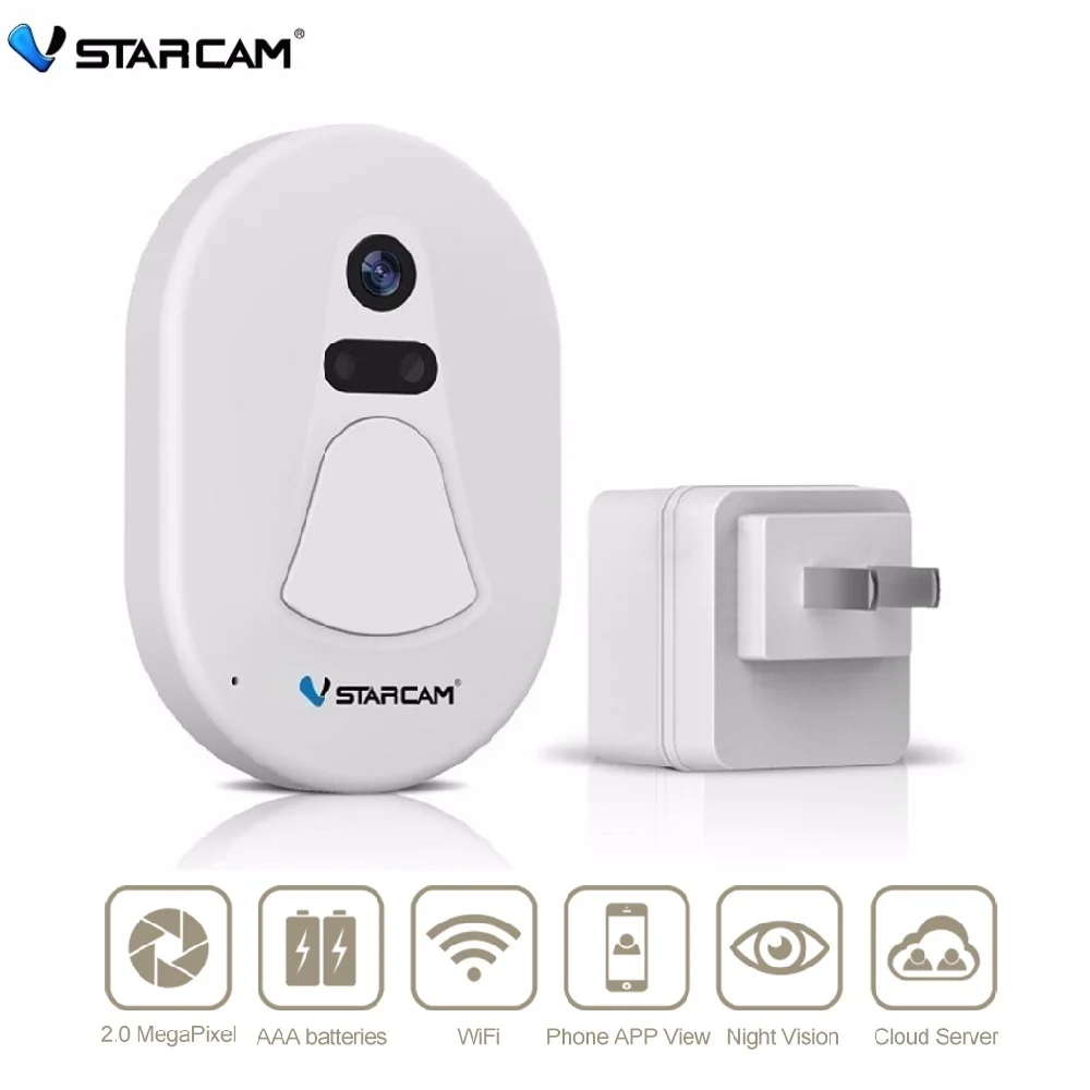 

Vstarcam Doorbell Video-Eye Door Bell Wifi Wireless Call Camera Peephole Video Peephole Door With Camera Video Call Cam