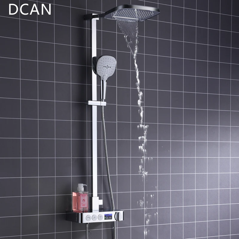 DCAN In Wall Digital Thermostat Shower System 3