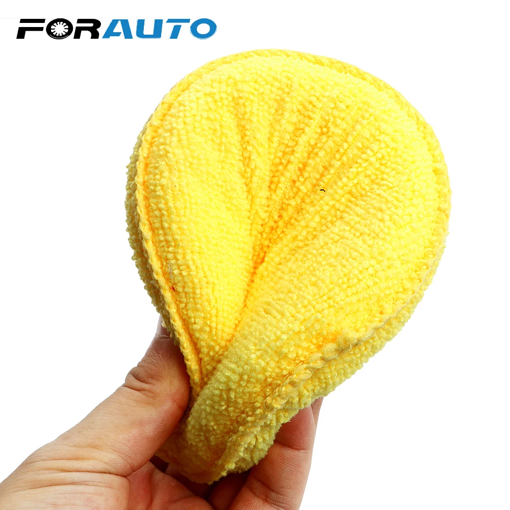 

FORAUTO Car Auto Wash Applicator Waxing Polish Foam Sponge Pad Microfiber Car Cleaning Detailing Car-styling