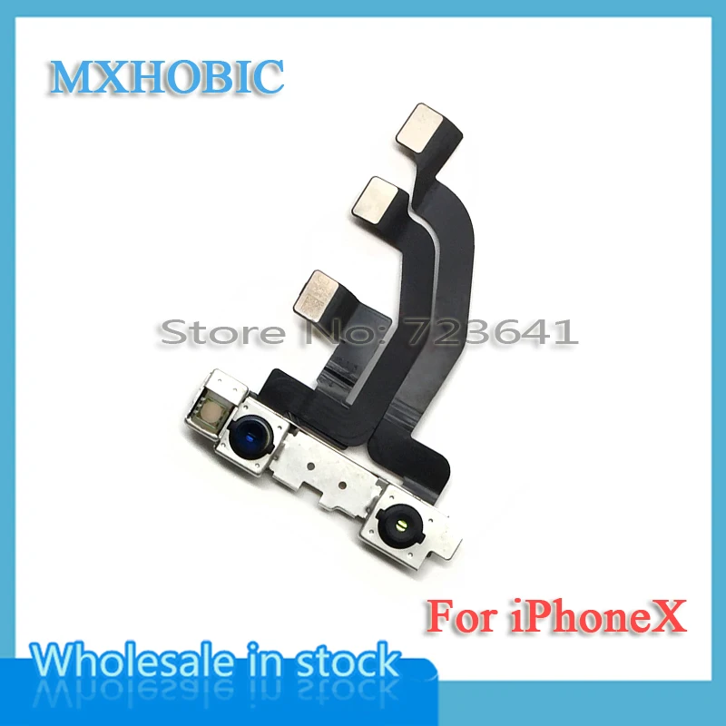 1 шт. маленькая фронтальная камера для iPhone 8 8G Plus X XS max XR светильник датчик приближения гибкий кабель облицовочный Модуль Запчасти для авто