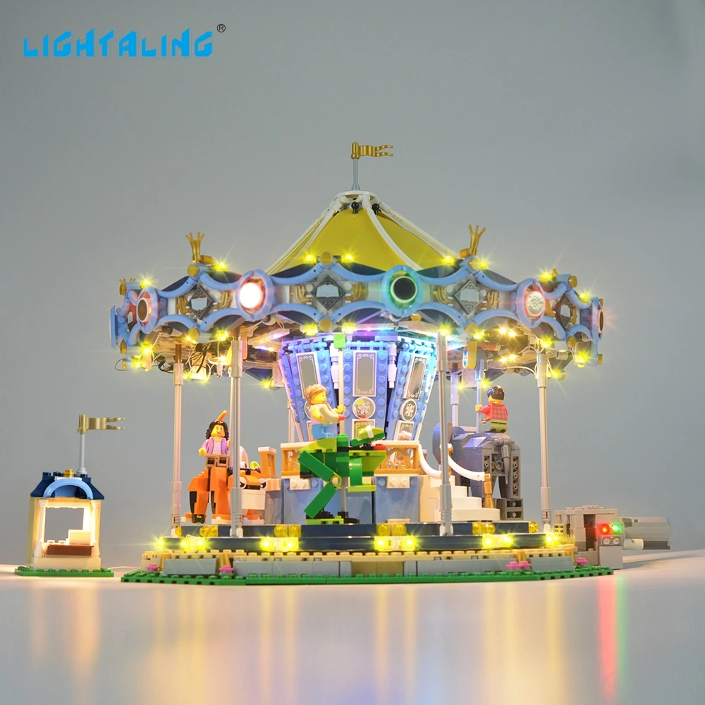 

LIGHTALING Light Up Kit For Creator Expert The New Carousel Lighting Set Compatible With 10257 And 15036 (NOT Include The Model)