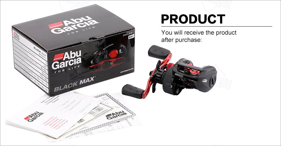 Carretel de Pesca 4 + 1bb Venda Quente Inverno Garcia Baitcasting Preto Gota Água Roda Mão Direita Trolling Carretéis 6.4: 1 Abu 17 High Quality Esporte e Lazer