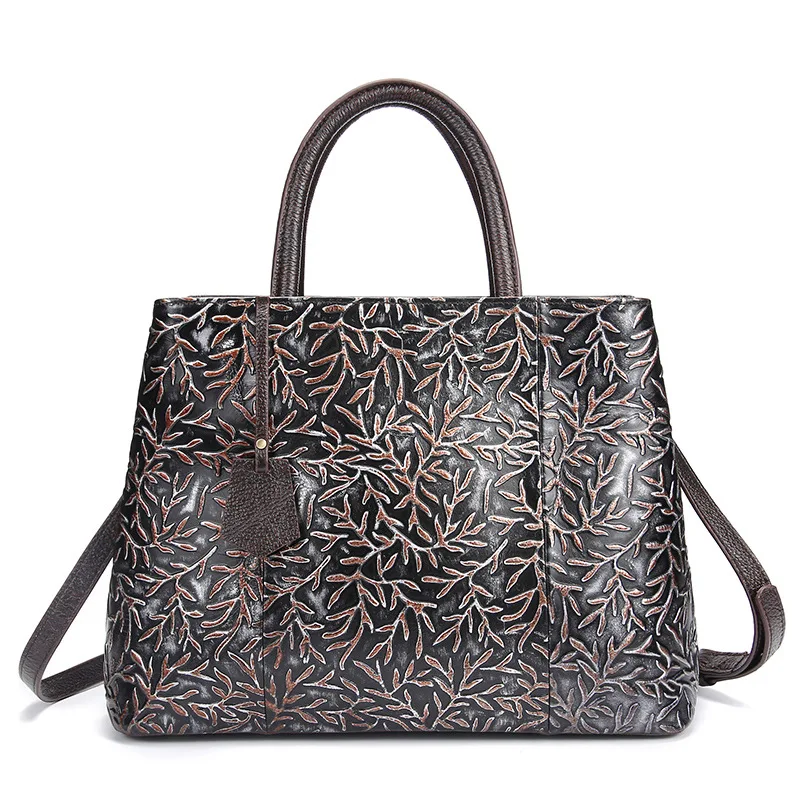 

Vintage Women Bags Genuine Leather Handbag Women Top-Handle Bags Shoulder Bag Clutch female purse original leather a bag bolsa