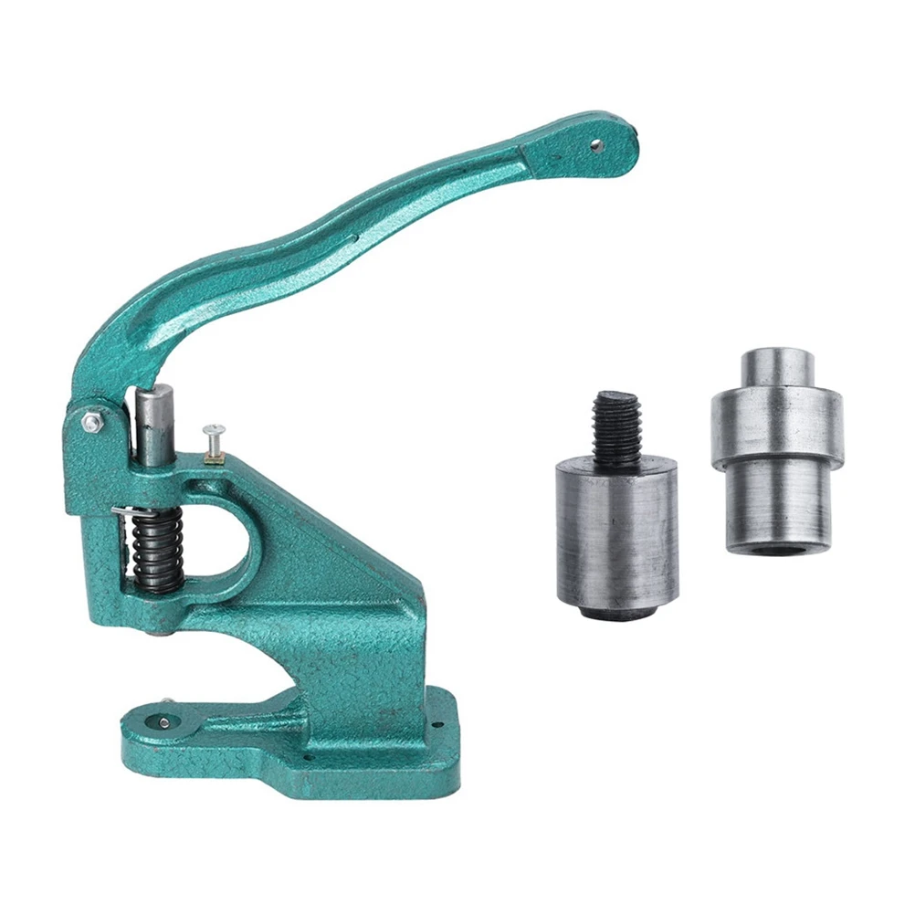 

Household Hand Press Rivet Machine Grommet Machine Eyelet Machine Punch Snap Fastener Tool with Dies