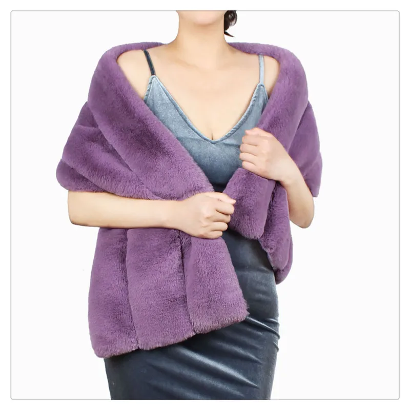 New autumn and winter new goods real - shot imitation fur cape fur cape dress small coat to match Europe and America (4)