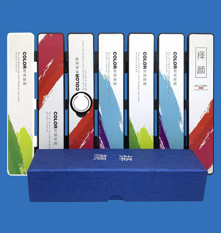 Pigmento com Escova de Água para o Artista Dobre Aquarela Pintura Presente Caixa Conjunto Sólido Desenho Arte Suprimentos 18 - 38 58 Cor 7 presente caixa conjunto sólido aquarela pigmento com