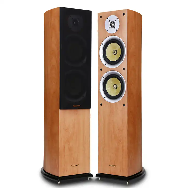 Nobsound Vf701 Wood 150w Floor Standing Speakers 2 0 Hifi Column