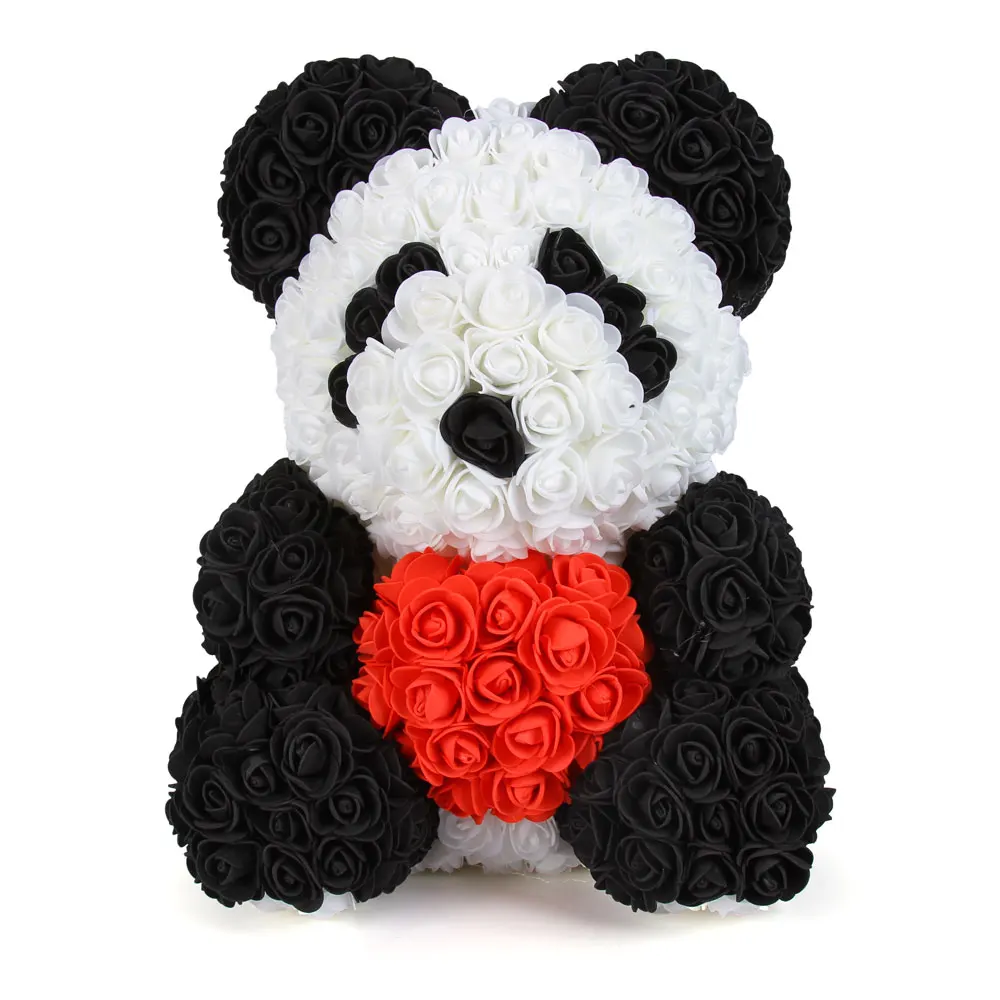 rose panda bear