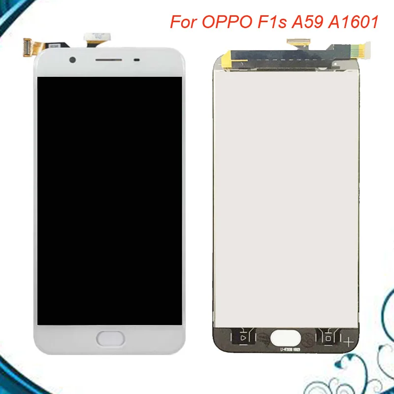 

100% Tested 5.5" Display For OPPO F1S A59 LCD Screen Display with Touch Screen Digitizer A59 A1601 Replacement Parts