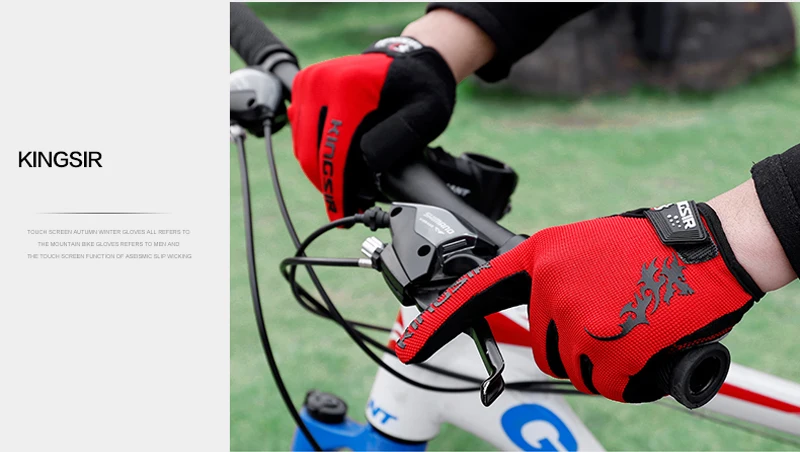 Хорошее качество, Осенние перчатки для велоспорта, женские мужские перчатки с сенсорным экраном, велосипедные перчатки для езды на мотоцикле, Racingluvas M, L, XL, XXL