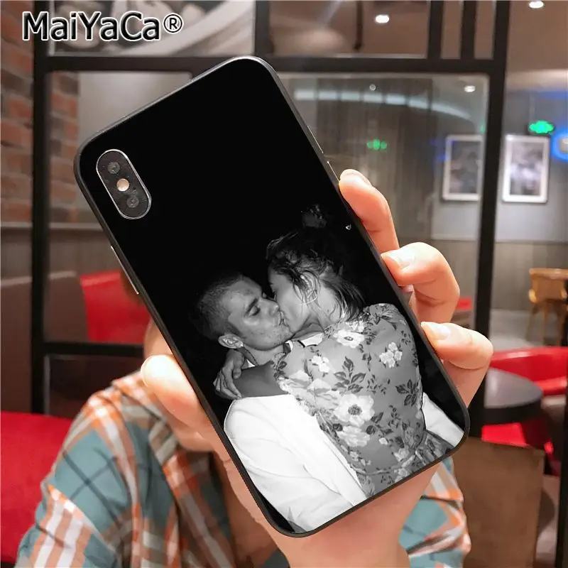 MaiYaCa Justin Bieber New Arrival Phone Ultrathin Case for iPhone X XS XR XS MAX 7plus 6 6s 7 8 8Plus 5 5S 5C case