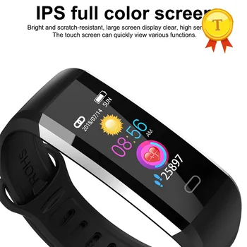 

new dynamic 3D interface UI Smart band Fitness tracker Bracelet Heart rate Monitor Call reminder 30 days standby smartband