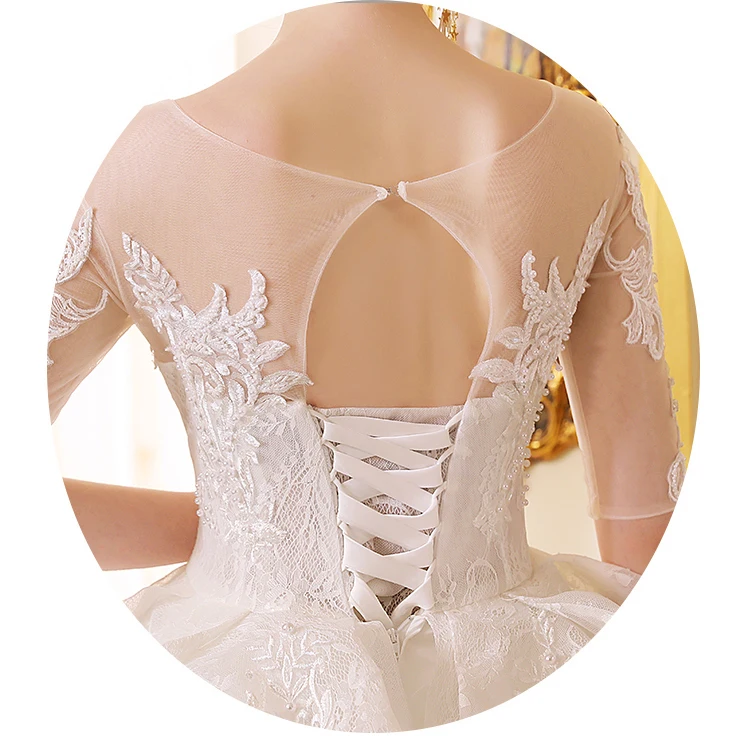 Роскошная кружевная вышивка материнство, свадебные платья 150 см длинный шлейф возлюбленный Элегантный Плюс Размер Vestido De Noiva невесты платье
