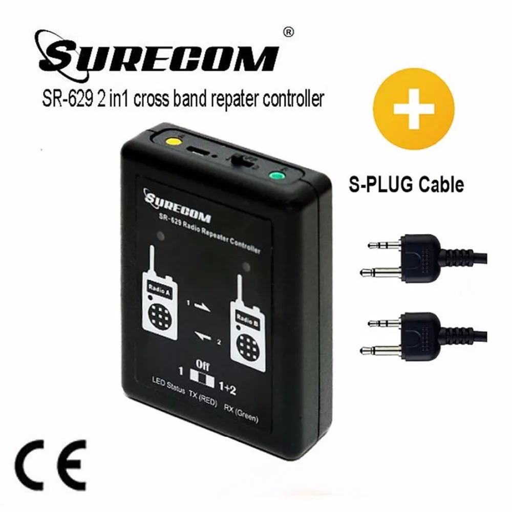 

SR-629 2 in 1 Duplex Repeater Controller with MIDLAND Cable for WALKIE TALKIE for Maxon SP340, SL25, SL55