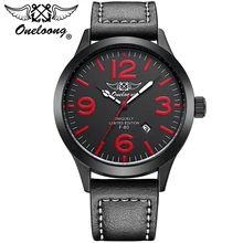 ONELOONG Top Luxury Brand Watches Men Fashion Aviator Quartz Date Wristwatch Mens Sports Clock Military Watch Relogio Masculino