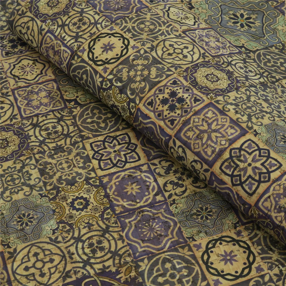 Portugal cork fabric 68*50cm/26.7*19.6inch Portuguese tradition ceramic