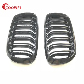 

High quality ABS replacement front grille black bumper grille replacement For bmw X5 X6 F15 F16 2014 2015 2016