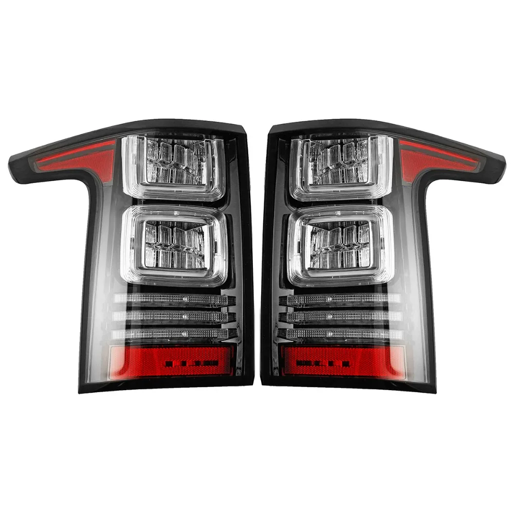 1-Pair-Rear-Tail-Brake-Lights-Bumper-Reflector-Tail-Brake-Stop-Light-White-Cover-Style-For